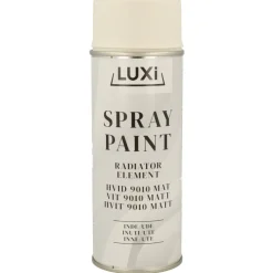 Radiatorspray hvid mat - LUXI®