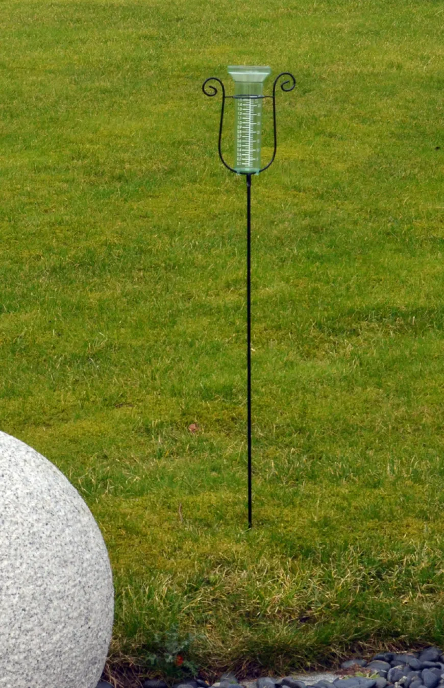 Regnmåler m/stativ H90 cm
