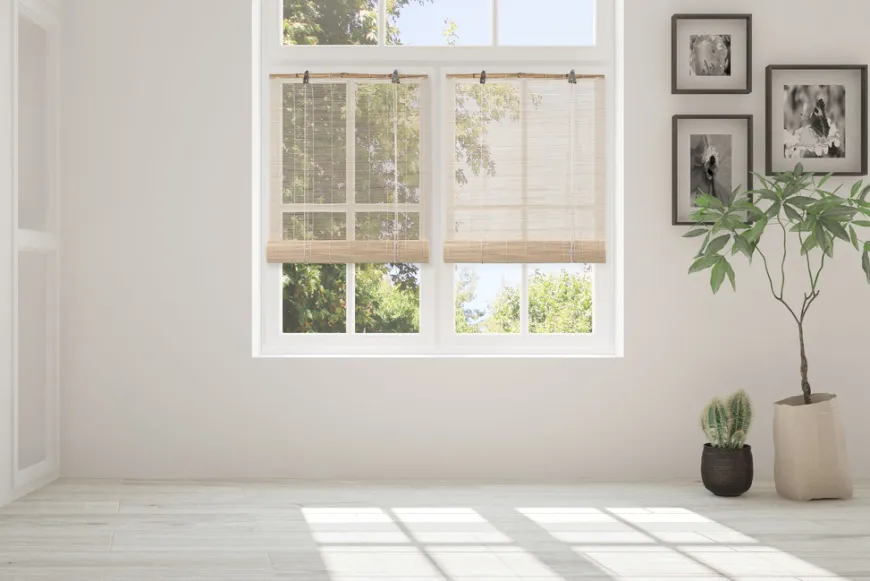 Rullegardin bambus 80 x 160 cm