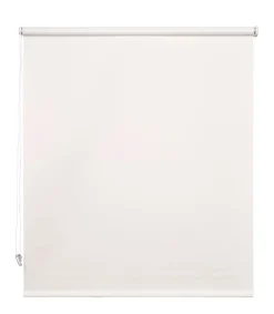 Rullegardin hvid 100 x 175 cm mørklægning