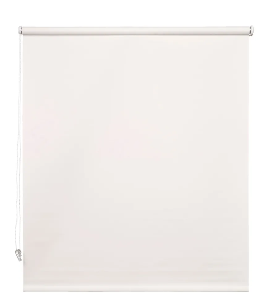 Rullegardin hvid 100 x 175 cm mørklægning