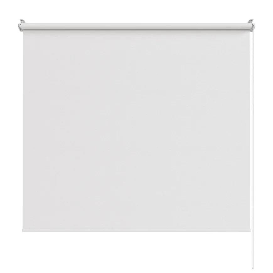 Rullegardin hvid 90 x 210 cm mørklægning