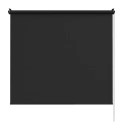 Rullegardin lysdæmpende sort 60 x 170 cm