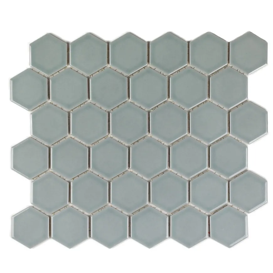 SCG Mosaik fliser sølvgrå 10 net (0,9 m²)
