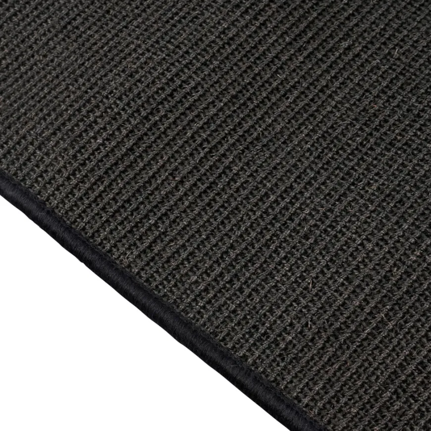 Sisal tæppe antracit 70 x 140 cm