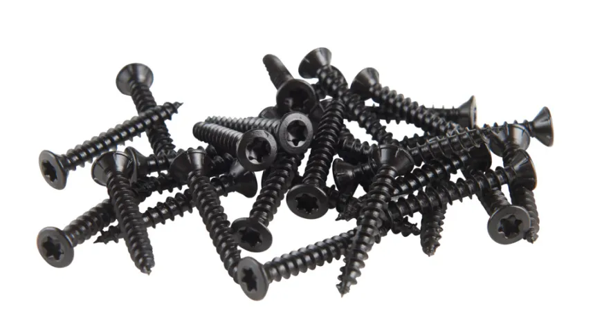 Skruer til akustikpanel sort 4 x 25 mm 100 stk.