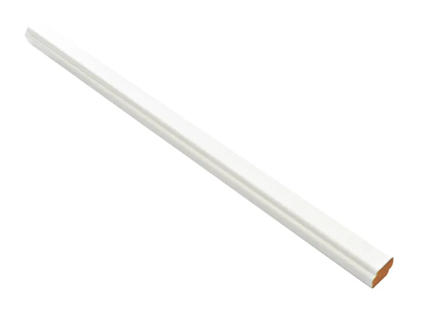 Skyggeliste hvid - 15 x 21 x 3000 mm