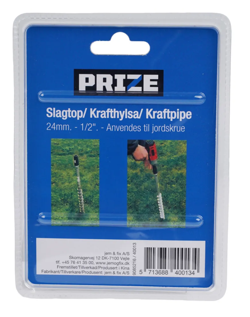 Slagtop til jordspyd 24 mm - PRIZE®