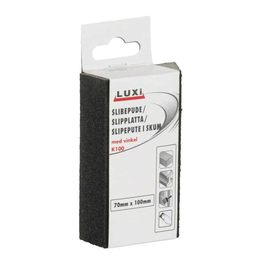 Slibepude korn 100 med vinkel - 70 x 100 mm - LUXI®