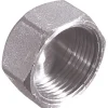 Slutmuffe 1/2" krom