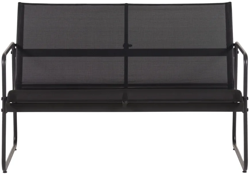 Sofasæt stål sort 4 dele - Envy