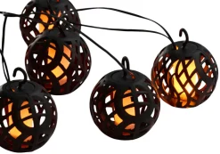 Solar lyskæde med flammeeffekt 4,1 meter - Garden®