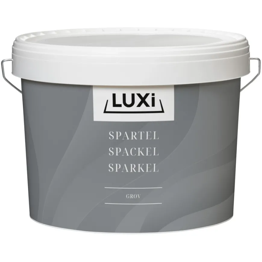 Spartel lys grå grov 3 liter - LUXI®