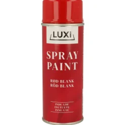 Spraymaling rød blank - LUXI®