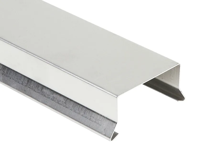 Sternkapsel lige alu 45 x 25 mm x 100 cm