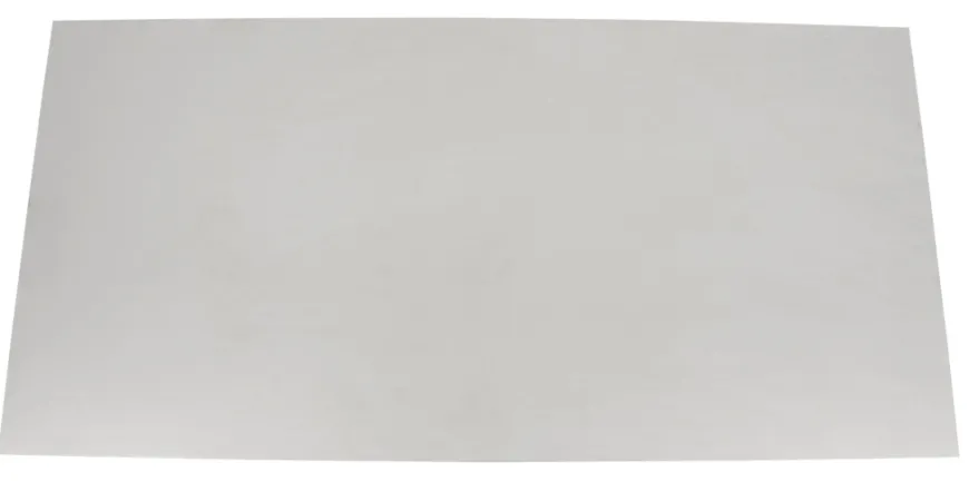 Stænkplade stål firkantet 90 x 45 cm