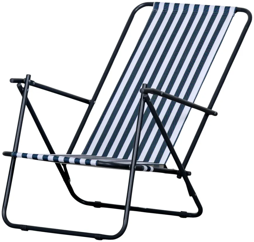 Strandstol Albany i metal og polyester - Sunlife®