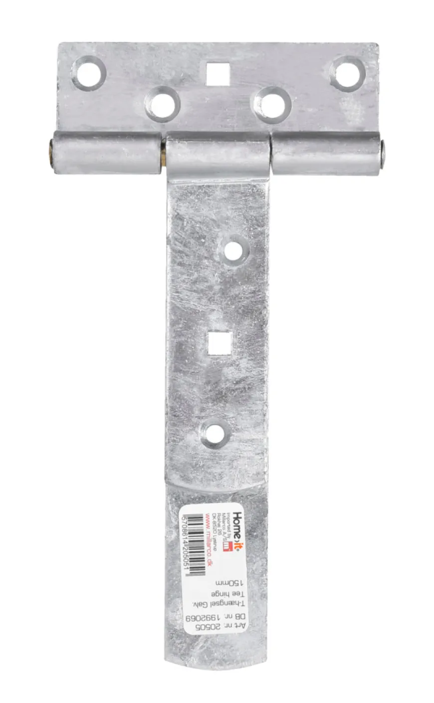 T-hængsel 150 mm galvaniseret