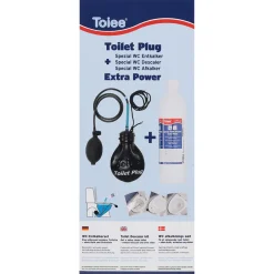 Toiee sampak m/Toilet Plug og WC Specialafkalker