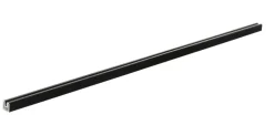 Top-/bundliste til panelhegn antracitgrå aluminium 87,3 cm