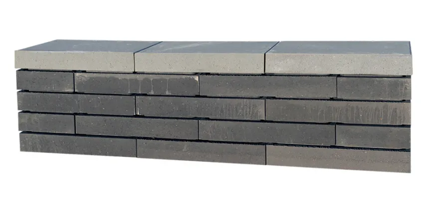 Topplade Nordic Wall grå 60 x 30 x 10 cm