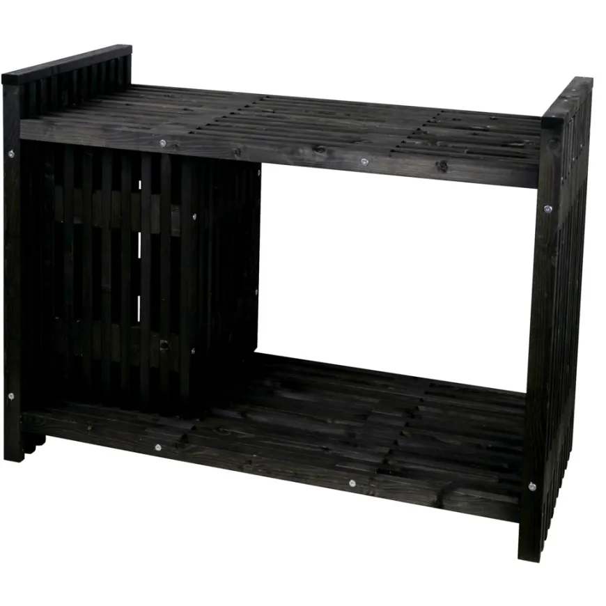 Tralle grillbord sort 123 x 57,5 x 93 cm
