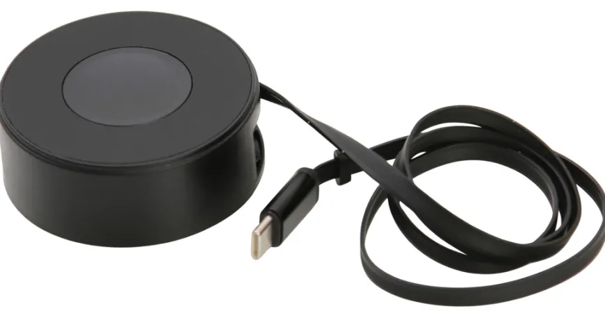 Trådløs oplader m/USB-C-udtrækskabel