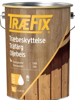 TræFix® træbeskyttelse transparent sort 5 l