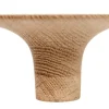 Træknop Ø115 mm egetræ