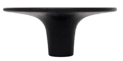 Træknop Ø115 mm sort