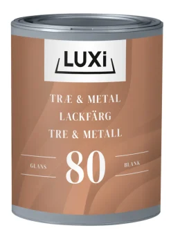 Træ & Metal 80 hvid 0,75 liter - LUXI®