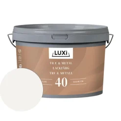 Træ & Metal 40 modehvid 2,25 liter - LUXI®