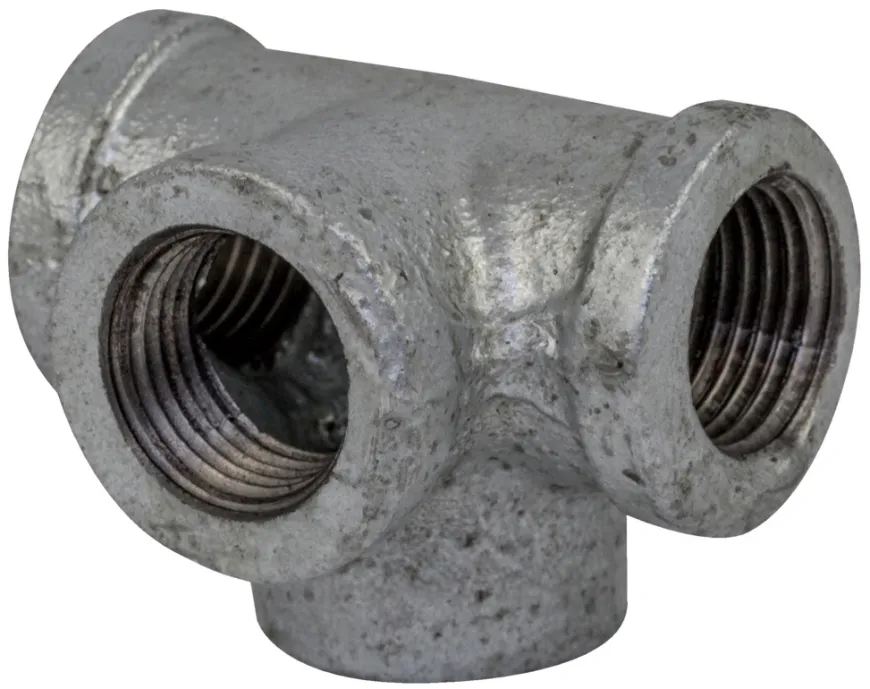 T-stykke galvaniseret hjørne 1/2"
