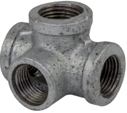 T-stykke galvaniseret hjørne 1/2"