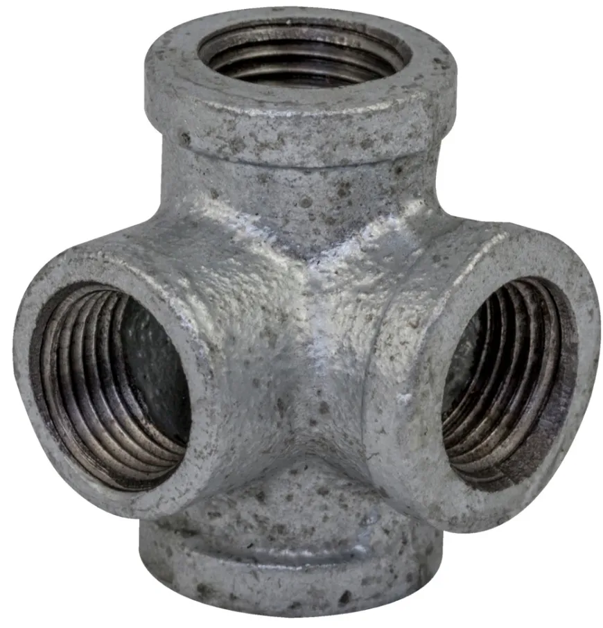 T-stykke galvaniseret hjørne 1/2"