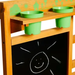 Udekøkken m/tilbehør træ 77 x 32 x 95 cm - Nordic Play