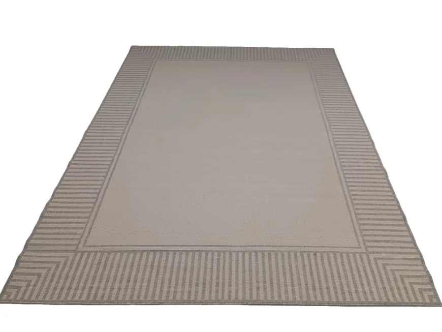 Udendørstæppe Boston lys grå 200 x 265 cm - Sunlife®