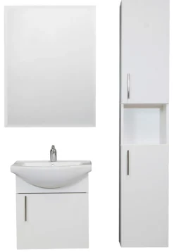 Underskab m/vask Basic NR2 hvid - REN
