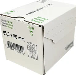 Universalskrue Basic 5,0 x 80 mm 120 stk.