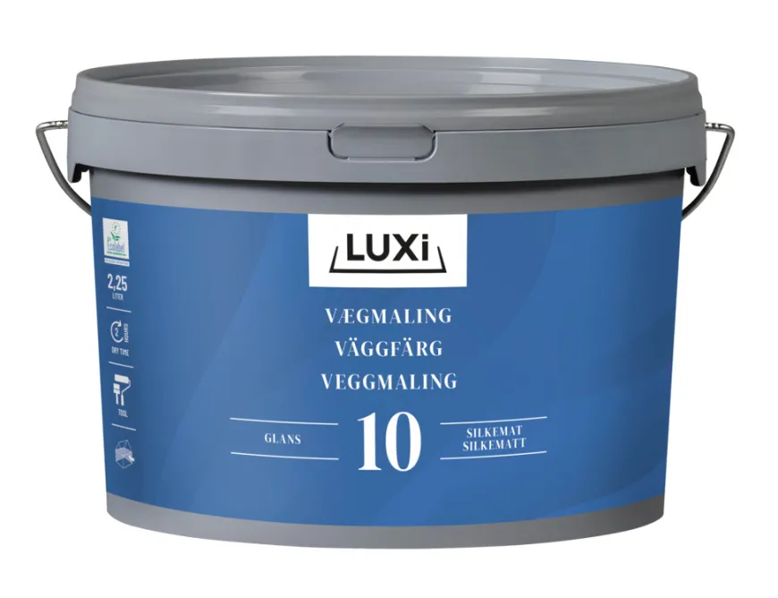 Vægmaling 10 sand 2,25 liter - LUXI®