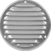 Vægrist med net Ø165 mm - galvaniseret