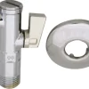 Vinkelventil med filter 1/2" x 1/2"