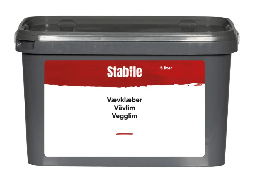 Vævklæber hvid 5 liter - Stabile®