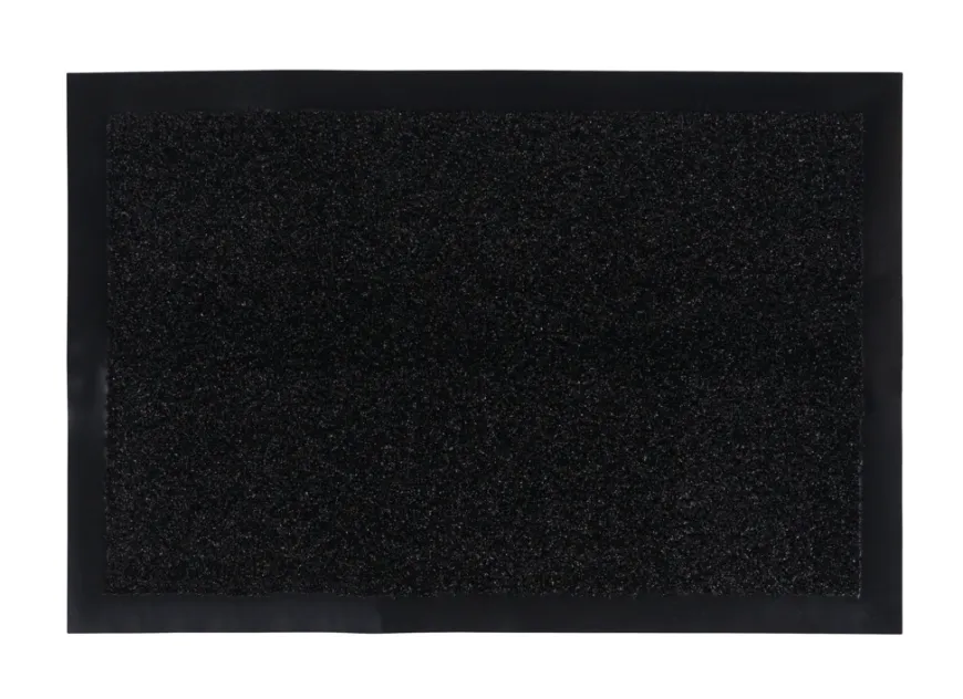 Wash&Clean smudsmåtte sort 80 x 120 cm