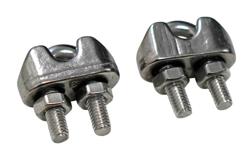 Wireklamme 3 mm 2 stk.