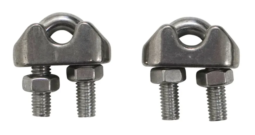 Wireklamme 5 mm 2 stk.
